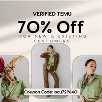 [Verified] Temu Coupon Code 70% Off [acu729640] For New & Existing Customers (800 x 800 px).png